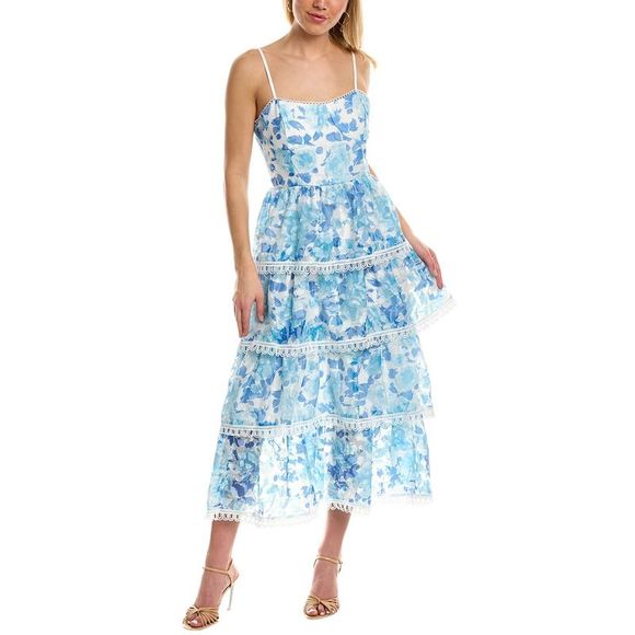 Beulah Dresses Beulah Tiered Midi Dress Poshmark